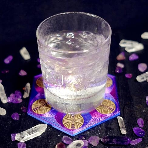 ملف مذبذب متعدد الموجات من إريكات، قرص مستقطب MWO، قطر 13 سم، تنشيط المياه والتوازن التوافقي، ينقي المشاعر السلبية وقرص نحاسي نقي، جو إيجابي، للتأمل in Saudi Arabia