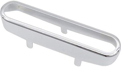 Cover - Tele, Neck, Open, Nickel Silver, USA, Color: Polished Chrome in Saudi Arabia