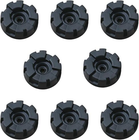 EXOTON S-1203/S-1503 Subwoofer Rubber Feet Pads, Non-Slip Shock Absorbing, Replacement for S-1203/S-1503 Bass Speaker, Durable Rubber Material (Set of 8) in Kuwait