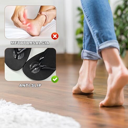 1 Pairs Silicone Thong Sandal Toe Protectors Flip Flop Gel Toe Insert Guards Cushion Non-Slip and Pain Prevention Cushions Between Toe Gel Metatarsal Pads for Sandals Slippers Clear (1) in Saudi Arabia