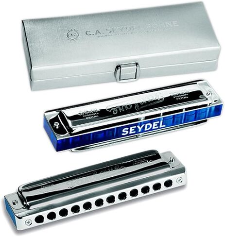 Stainless Steel Harmonica C by SEYDEL in Kuwait