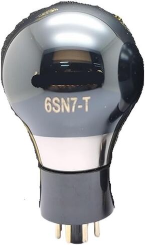 6SN7-T 6SN7T Black Glass Tube Replaces 6SN7 6H8C 6N8P CV181 5692 Audio Amplifier Vacuum Tube(2 pcs) in Saudi Arabia