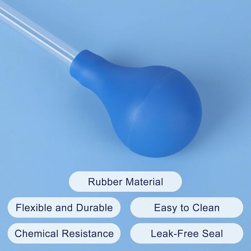 Labasics 10pcs Rubber Pipette Bulbs, Dropping Suction Caps, Lab Squeeze Bulbs for 1-10ml Pipettor, Laboratory Accessory in Saudi Arabia