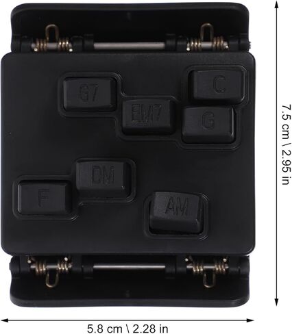 Milisten Ukulele Chord Trainer أداة الممارسة التكيفية للمبتدئين الحبال سهلة التركيب للقيثارة تعزيز كفاءة تبديل الوتر in Kuwait