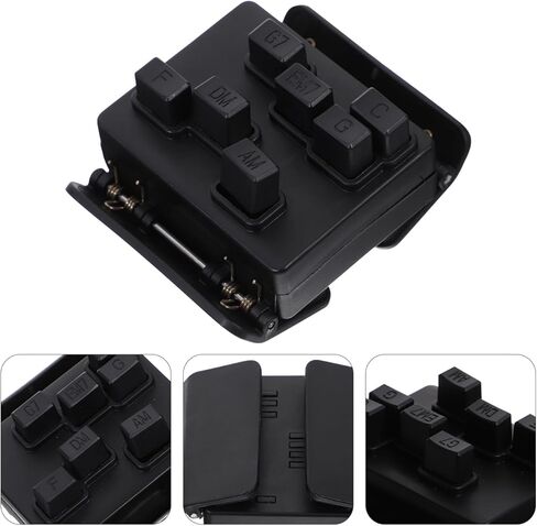 Milisten Ukulele Chord Trainer أداة الممارسة التكيفية للمبتدئين الحبال سهلة التركيب للقيثارة تعزيز كفاءة تبديل الوتر in Kuwait