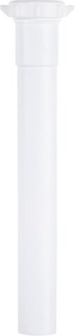 Keeney PP55-12W Extension Tube Slip Joint, 1-1/2" x 12", White in Saudi Arabia