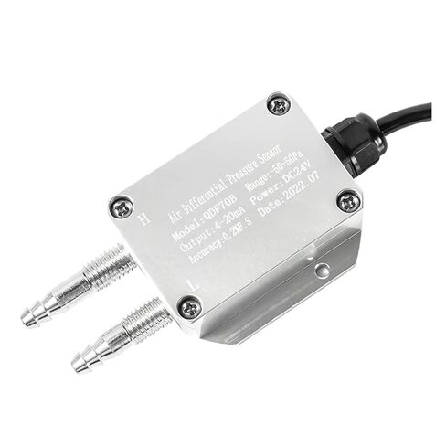 Differential Pressure Sensor Small Differential Pressure Sensor for Air Wind Transmitter 4-20mA -3Kpa ~ 3Kpa Tools(RS485 Output,0-800pa) in Saudi Arabia