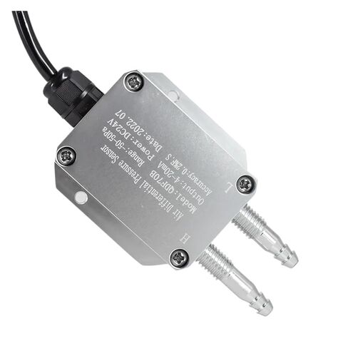 Differential Pressure Sensor Fan Air Duct Furnace Negative 0-5V10V Wind Differential Pressure Sensor 4-20mA(0-10V Output,-50-200Pa) in Saudi Arabia