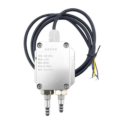 Differential Pressure Sensor Differential Pressure Sensor Aluminium Alloy Shell Furnace Pipe Static Difference Test Detector Wind Transmitter RS485(0-20000PA) in Saudi Arabia