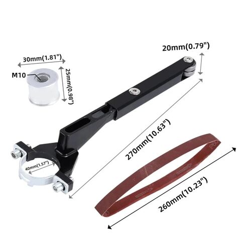 Angle Grinder to Belt Sander Converter - Sanding Belt Adapter Angle Grinder Belt Sander Adapter for 100/115/125 in Saudi Arabia