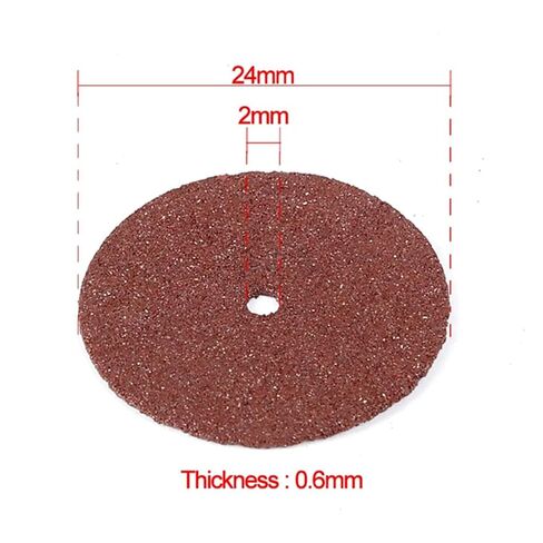 36pcs Accessories 24mm Abrasive Disc Cutting Discs Reinforced Cut Off Grinding Wheels Rotary Blade Cuttters Tools in Saudi Arabia