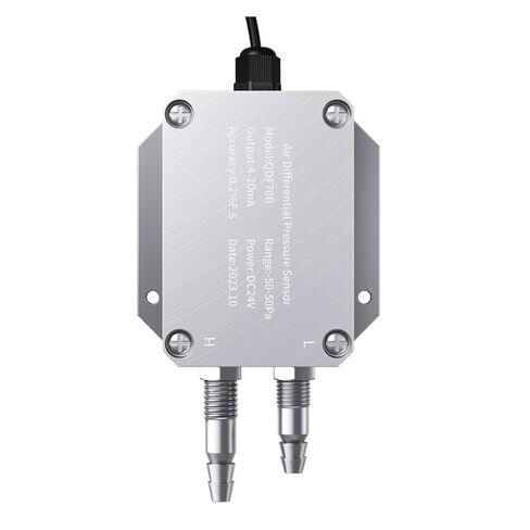 Differential Pressure Sensor Differential Pressure Transmitter 0-100pa 0-500pa 0-200pa 0-1Kpa Air Sensor 4-20mA 0-10V 0-5V RS485(Output RS485,0-2Kpa) in Saudi Arabia