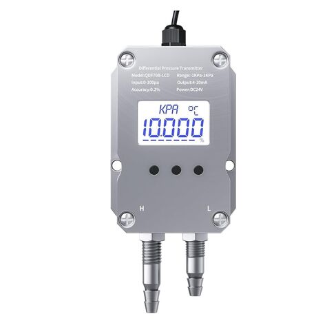 Differential Pressure Sensor Differential Pressure Transmitter 0-100pa 0-500pa 0-200pa 0-1Kpa Air Sensor 4-20mA 0-10V 0-5V RS485(Output RS485,0-2Kpa) in Saudi Arabia