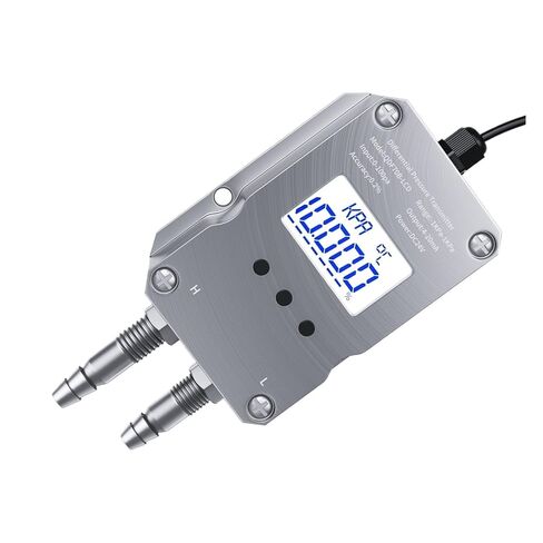 Differential Pressure Sensor Differential Pressure Transmitter 0-100pa 0-500pa 0-200pa 0-1Kpa Air Sensor 4-20mA 0-10V 0-5V RS485(Output RS485,0-2Kpa) in Saudi Arabia