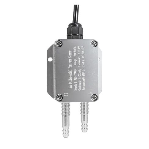 مستشعر الضغط التفاضلي شاشة LCD جهاز إرسال الضغط التفاضلي الرقمي 4-20mA 0-10V RS485 محول (4-20mA، 0-100Pa) in Saudi Arabia