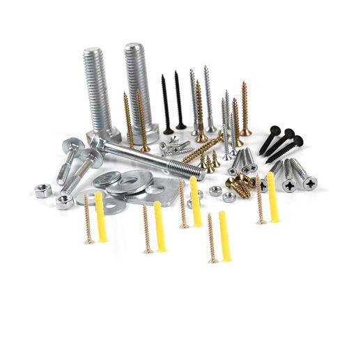 Homoyoyo 100sets Yellow Expansion Anchor Kit for Concrete and Masonry Drop Anchors for Drywall Brick and Wallboard Installations in Saudi Arabia