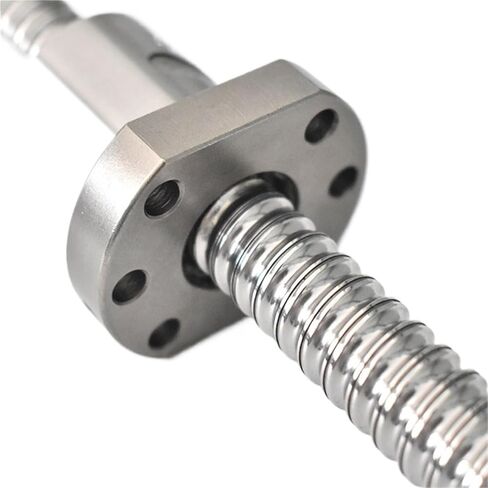 Ball Screw, Linear Guide Ball Screw C7 Ball Screw SFU1610 900mm End Machined with Single Nut+ BK/BF12 Support in Kuwait