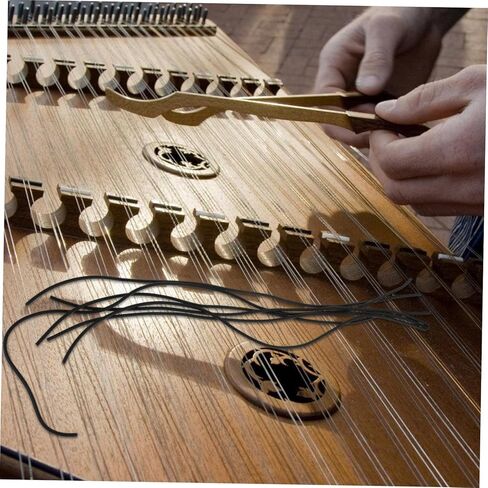 Milisten 6pcs Enhanced Rubber Tube for Dulcimer Tuning Durable Yangqin Accessories Sound Quality Flexible and Easy to Use Robust Care Tools for Musicians in Saudi Arabia