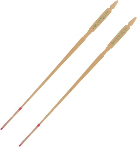 HANABASS 2pcs Yangqin Sticks Wood Mallets for Percussion Chinese Yangqin Drumsticks Bamboo Pattern Musical Accessories in Saudi Arabia