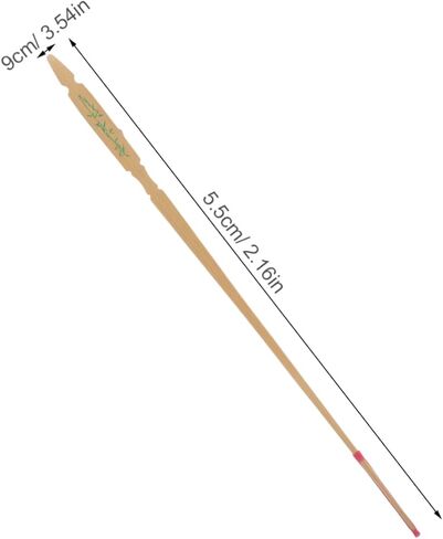 HANABASS 2pcs Yangqin Sticks Wood Mallets for Percussion Chinese Yangqin Drumsticks Bamboo Pattern Musical Accessories in Saudi Arabia