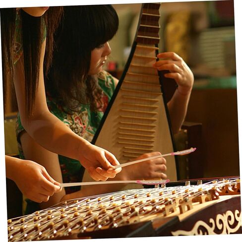 UPKOCH 2pcs Yangqin Qinzhu Accessories Green Bamboo Patterned Mallets Wood Hammers for Glockenspiel Chinese Musical Instrument Parts in Saudi Arabia