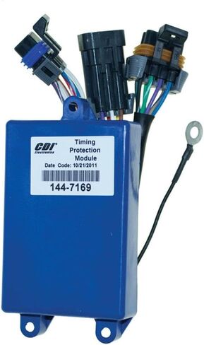Rareelectrical Oem Grade 2000-2005 Timing Protection Module (Tpm) Compatible With 7169 Mercury/Mariner 150Hp 2-Stroke 144-7169 857169A2 Replaces 144-857169T2 857169T1 Direct Fit Replacement Marine in Saudi Arabia