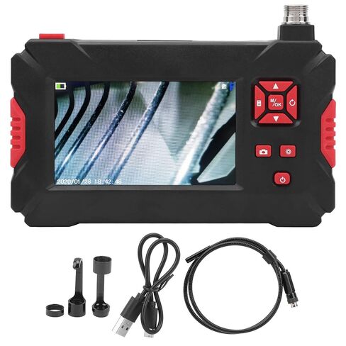 Kikumi P30 8mm 1080P Industrial Endoscope 4.3 LCD Screen Adjustable with 8+1 Lights (#3) in Saudi Arabia