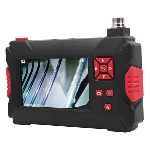 Kikumi P30 8mm 1080P Industrial Endoscope 4.3 LCD Screen Adjustable with 8+1 Lights (#3) in Saudi Arabia