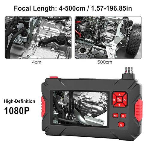 Kikumi P30 8mm 1080P Industrial Endoscope 4.3 LCD Screen Adjustable with 8+1 Lights (#3) in Saudi Arabia