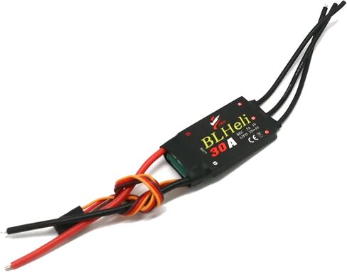 BLHeli RC Brushless ESC 12A 20A 30A 40A 50A 60A 80A with UBEC Motor Electric Speed Controller for Quadcopter Aircraft Model Fixed Wing Multi-axis DIY FPV RC Drone (20A) in Kuwait