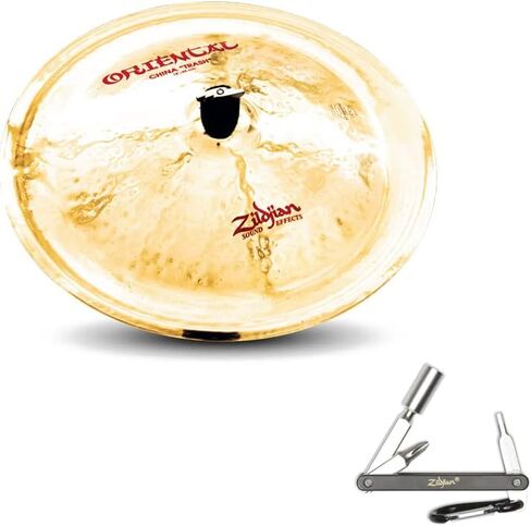 Avedis Zildjian Company A0618 18 inch Oriental China Trash Cymbal With Mid To High Profile With Zkey in Saudi Arabia