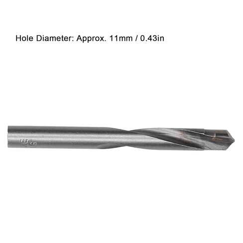 10Pcs Premium Straight Shank Twist Drill Bits Tungsten Steel CNC Router Bits Engraving Milling Cutter 11mm for Metal Wood Plastic PCB Circuit Board High Precision Cutting Tools in Kuwait