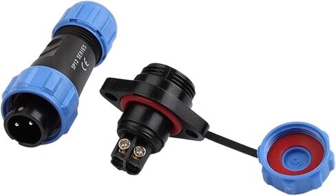 LP/SP13 موصل شفة مقبس لحام 4-6.5 مللي متر كابل 2/3 دبوس (LP13-2F) in Kuwait