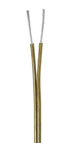 B&P Lamp® Antique Brass Color, 22/2 Special Purpose, Thin Lamp Cord, 250 Ft. Spool in Saudi Arabia