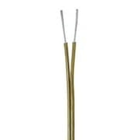 B&P Lamp® Antique Brass Color, 22/2 Special Purpose, Thin Lamp Cord, 250 Ft. Spool in Saudi Arabia