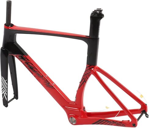 Bike Frame, Universal Bicycle Frame with Front Fork Stem Internal Routing Disc Brake for Bikes in Saudi Arabia