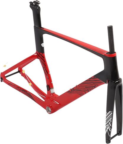 Bike Frame, Universal Bicycle Frame with Front Fork Stem Internal Routing Disc Brake for Bikes (XS-47CM) in Saudi Arabia