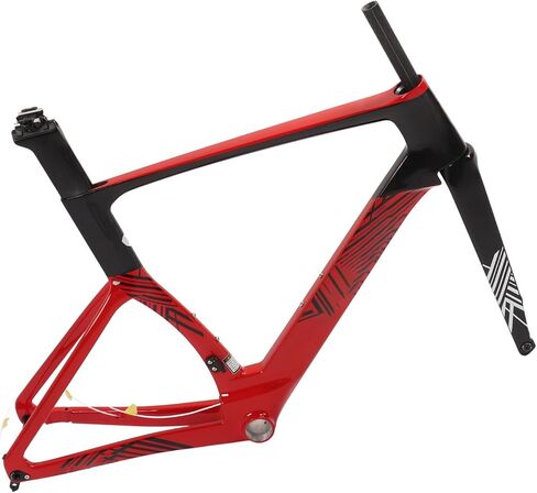 Bike Frame, Universal Bicycle Frame with Front Fork Stem Internal Routing Disc Brake for Bikes (XS-47CM) in Saudi Arabia