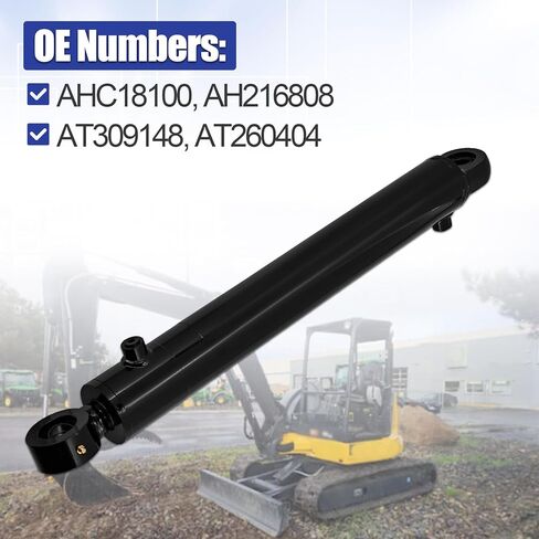 AHC18100 أسطوانة الإبهام تناسب John Deere 50P 50C 50D 50G 50ZTS 60D 60G 60P PC10 PC7، 4TNV88C 4TNV98C، استبدل AH216808 AT309148 in Saudi Arabia