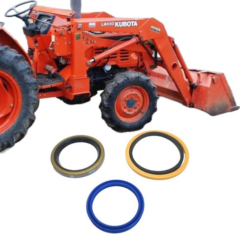 REPLACEMENTKITS.COM Hydraulic Cylinder Seal Kit Compatible with LA650 (A & -C) LA680 LA681 LA682 LB702 (Bucket & Boom) & TL421(Bucket) TL720 (Boom)(Replaces 75554-64600) in Saudi Arabia