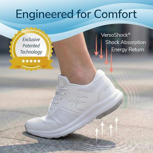 Gravity Defyer G-Defy Mayyrun’s Women’s Energy و Performance & Comfort Running Shoe | الراحة المريحة مع تقنية VersoShock® للألم المرتبط بالركض والمشي والوقوف المطول in Kuwait