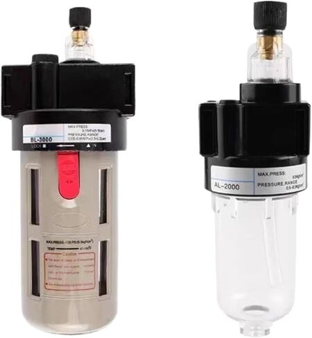 AL2000 BL2000 BL3000 BL4000 Air Compressor Lubricator Pneumatic Oil Mist Oil-water Separator(Color:BL2000 PC8) in Kuwait