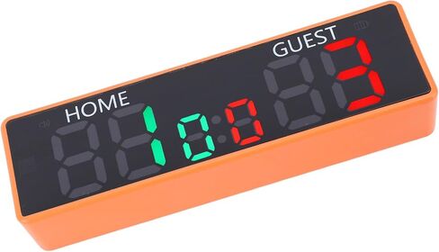 AUNMAS Mini Digital Scoreboard, 6 Digit Portable Electronic Scoreboard with Loud Buzzer and Rechargeable Battery, for Board Games Chess Table Tennis Basketball Volleyball in Saudi Arabia