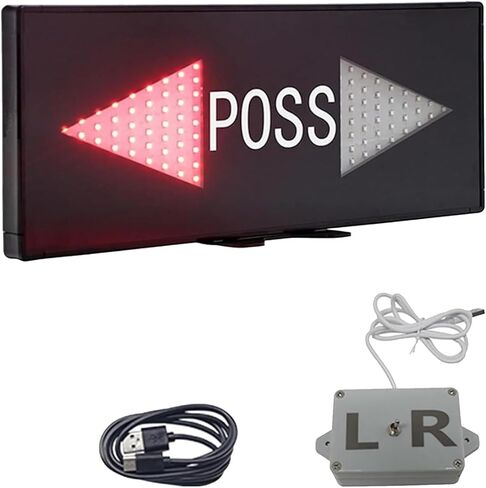 مؤشر حيازة كرة السلة، سهم مؤشر حيازة إلكتروني LED بقدرة 25 وات، مع وحدة تحكم، خرزات مصباح LED عالية السطوع، طريقتان لاستهلاك الطاقة، للمشاجرة والتمرين in Kuwait