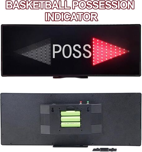 مؤشر حيازة كرة السلة، سهم مؤشر حيازة إلكتروني LED بقدرة 25 وات، مع وحدة تحكم، خرزات مصباح LED عالية السطوع، طريقتان لاستهلاك الطاقة، للمشاجرة والتمرين in Kuwait