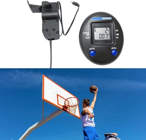 Digital Hoop Score Trackers Automatic Counting Systems Easy Installation for Practice Tasks Training Drills Basketball Score Trackers Digital Counter in Saudi Arabia