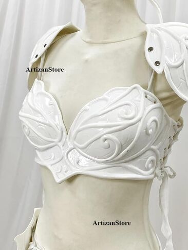 ARTIZANSTORE Medieval Lady Half Armor Princess Armor Women Costume Lady Cuirass Party, Drama, Halloween Costume in Saudi Arabia
