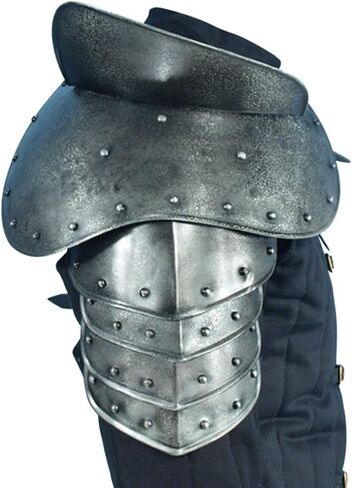 ARTIZANSTORE Dark Pauldrons Breakers - داكن - زي الهالوين ذو اللون المعدني مقاس واحد in Saudi Arabia
