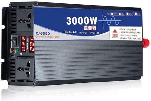 3000W 4000W 5000W Inverter DC 12V 24V 48V 60V to AC 110V 220V Voltage Transformer Power Converter Inverter(12V-01_110V 60HZ)(Peak 5000w,12V-01-220V 60HZ) in Saudi Arabia