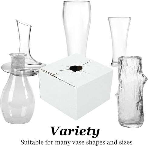 صناديق توصيل من الورق المقوى 100 قطعة من tonchean لبائعي الزهور، صندوق توصيل زهور سريع الطي، وصناديق الزهور والمزهريات لترتيبات الزهور الآمنة أثناء النقل in Kuwait